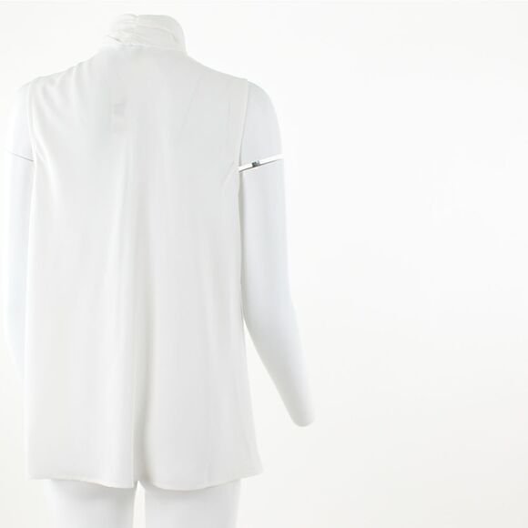 Bar III Plus Size Bow-Neck Blouse - Picture 3 of 5